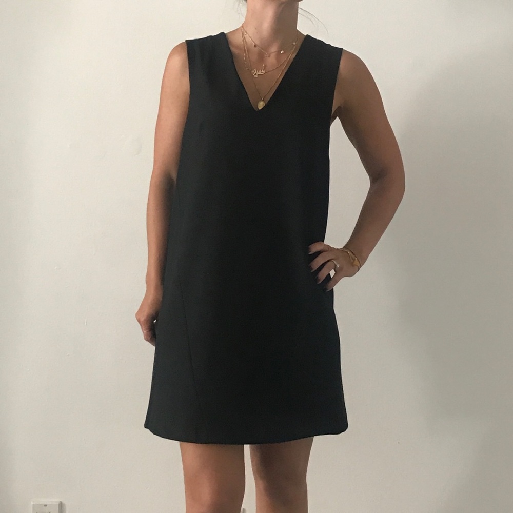Tara Jarmon Black Dress 36 S
